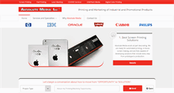Desktop Screenshot of absolutemediaservices.com